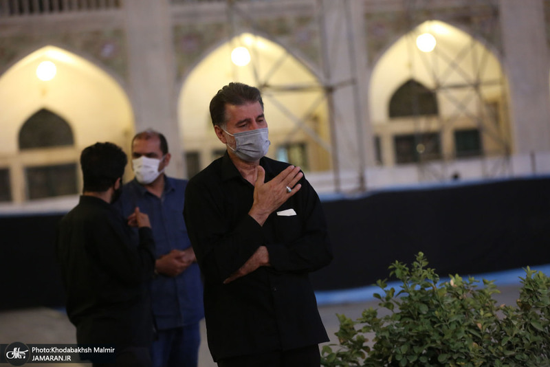 عزاداری شب شام غریبان حسینی(ع) در حرم مطهر امام خمینی (س)