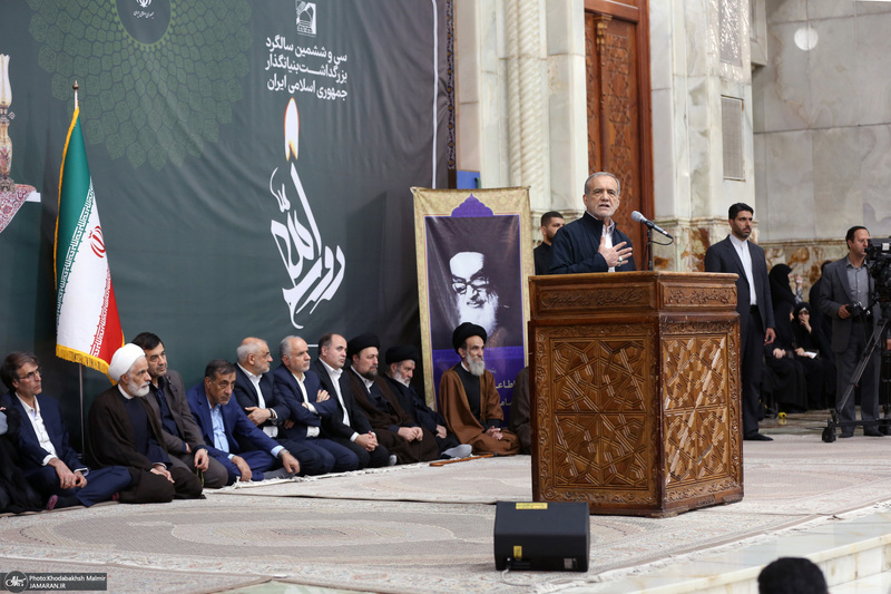 مراسم شب سالگرد ارتحال حضرت امام خمینی (س) با حضور رئیس جمهور -2