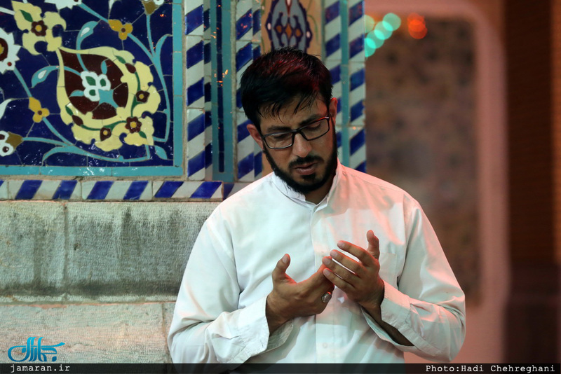 حال و هوای حرم کریمه اهل بیت(ع) در شب میلاد امام رضا(ع)