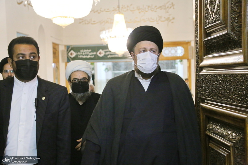 مراسم بزرگداشت همسر آیت الله جوادی آملی در مسجد اعظم قم