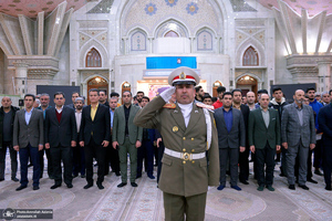 تجدید میثاق جمعی از ورزشکاران و مسئولان باقرشهر با آرمان های حضرت امام خمینی (س)