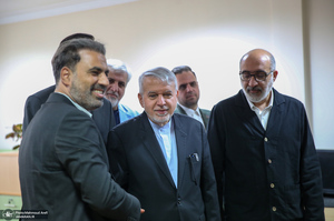 حضور وزیر میراث‌فرهنگی، گردشگری و صنایع‌دستی در جماران به مناسبت روز خبرنگار