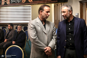 مراسم ختم پدر همسر محمد ظفرقندی