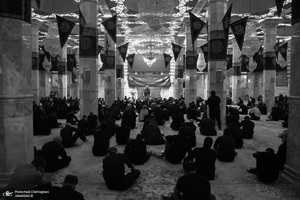 مراسم عزاداری دهه اول ماه محرم در مسجد اعظم قم