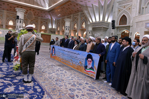 تجدید میثاق وزیر و مدیران جهاد کشاورزی با آرمان های حضرت امام (س)