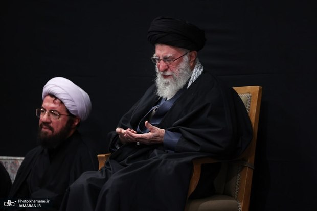 مراسم شام شهادت حضرت زهرا (س) با حضور رهبر انقلاب برگزار شد