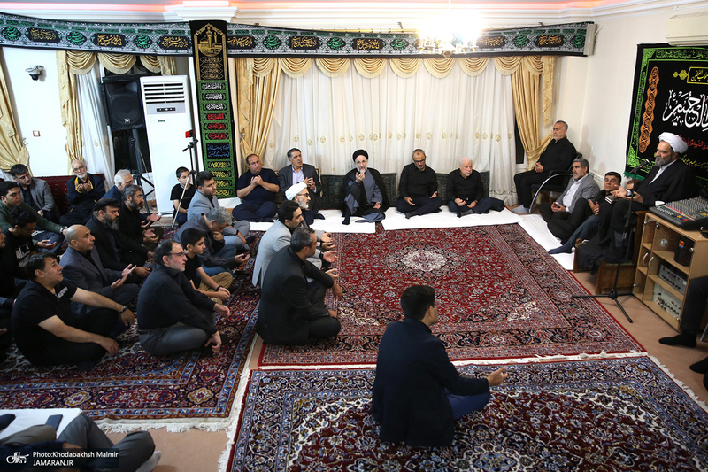 مراسم عزاداری اباعبدالله الحسین(ع) در منزل موسوی لاری