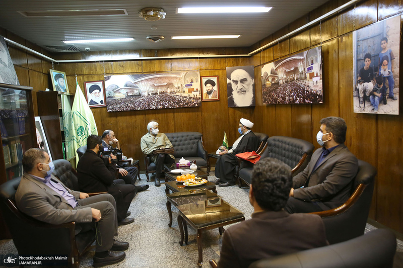 دیدار سعید جلیلی با رئیس موسسه تنظیم و نشر آثار امام خمینی (س)