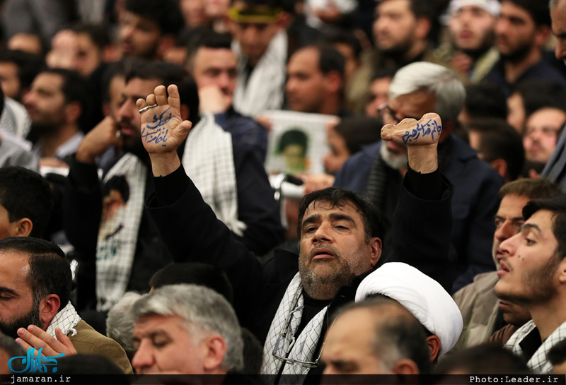 مراسم عزاداری شام شهادت حضرت فاطمه زهرا (س) در حسینیه امام خمینی