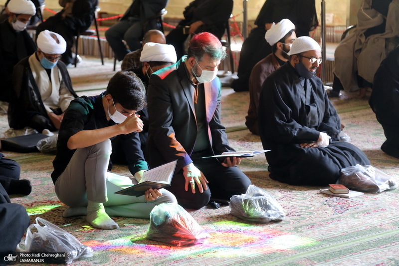 مراسم تشییع پیکر آیت الله حسن ممدوحی(ره)