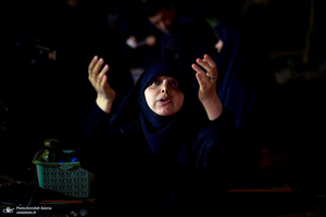 احیای شب نوزدهم ماه رمضان در گلزار شهدای بهشت زهرا (س)