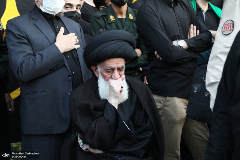 مراسم عزاداری شهادت حضرت علی(ع) با حضور آیت الله العظمی وحید خراسانی