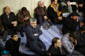 مراسم وداع با پیکر آیت الله هاشمی رفسنجانی(ره) در حسینیه جماران-15