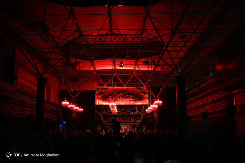 عزاداری شب اول محرم در امام زاده صالح و مسجد ارک تهران 