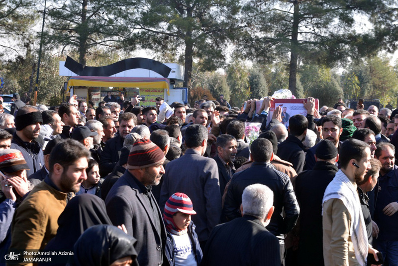 تشییع و خاکسپاری شهید هادی طارمی