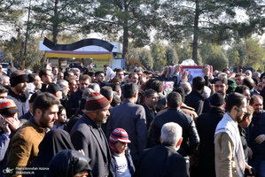 تشییع و خاکسپاری شهید هادی طارمی