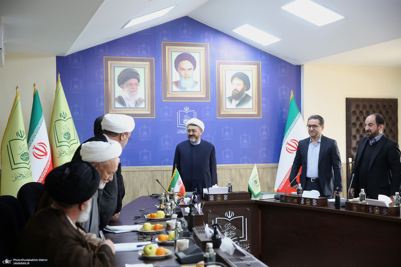 جلسه شورای معاونین و مدیران موسسه تنظیم ونشر آثار امام خمینی (س)