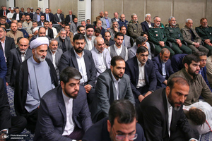 دیدار مسئولان نظام و سفرای کشورهای اسلامی با رهبر معظم انقلاب