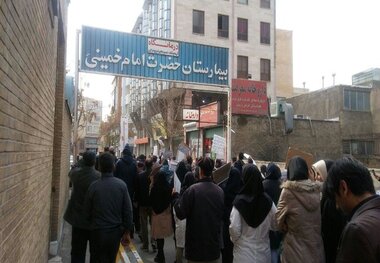 نگران بودیم که مبادا بیمارستان امام خمینی کرج به پاساژ تبدیل شود