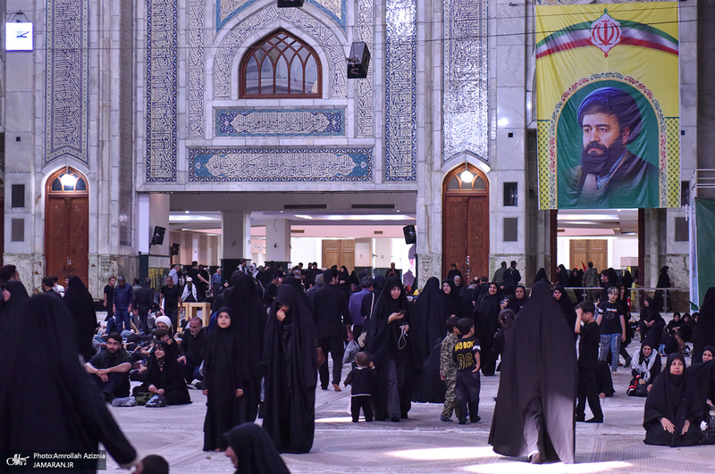 خدمت‌رسانی آستان حضرت امام خمینی(س) به زائران مراسم بدرقه و تشییع رهبر شهید-2