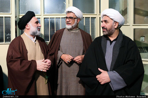 مراسم چهلمین روز درگذشت آیت الله العظمی موسوی اردبیلی(ره) در حسینیه جماران