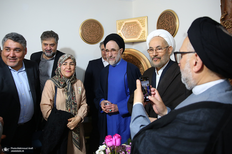 دید و بازدید نوروزی سید محمد خاتمی -2