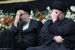 مراسم عزاداری شب شهادت حضرت زهرا(س) در حرم امام خمینی(ره) برگزار شد