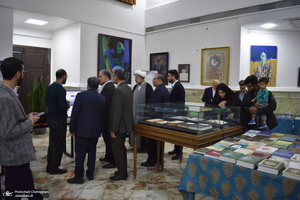 مراسم اختتامیه نمایشگاه قرآن کریم استان قم در مجتمع فرهنگی یادگار امام‎