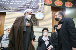 مراسم بزرگداشت همسر مرحوم آیت الله العظمی فاضل لنکرانی (ره)