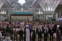 تجدید میثاق بسیجیان با آرمان‌های امام خمینی (س)