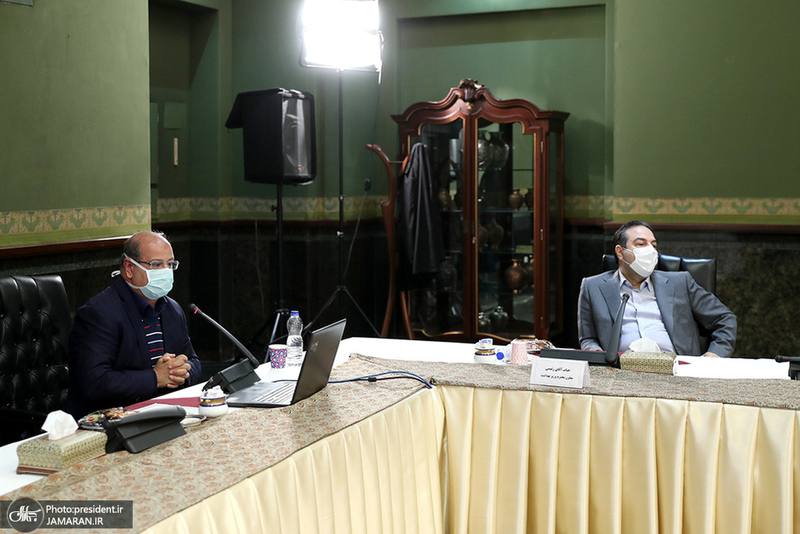 جلسه ستاد ملی مقابله با کرونا- 18 بهمن