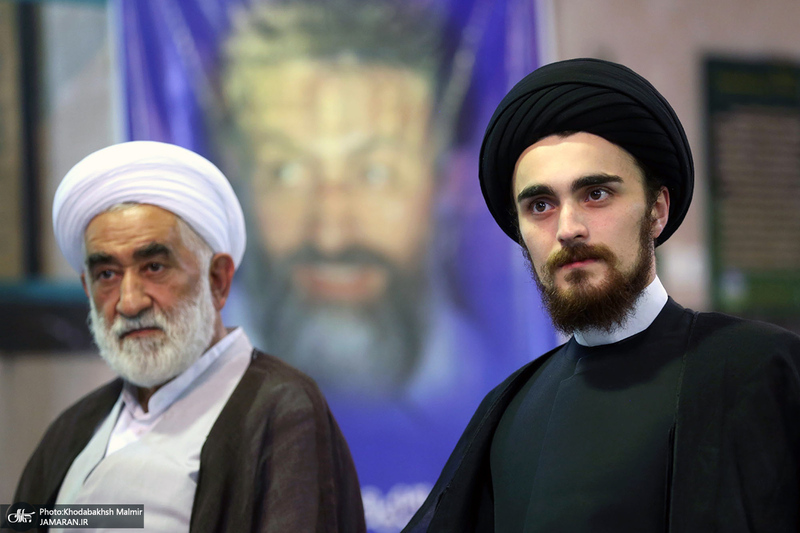 دیدار جمعی از جانبازان واقعه هفتم تیر با سید حسن خمینی