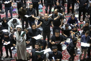 احیای شب بیست و یکم ماه مبارک رمضان در حرم مطهر حضرت معصومه (س)