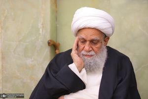 مراسم سومین سالگرد ارتحال آیت الله العظمی علوی گرگانی (ره) در مسجد اعظم قم‎