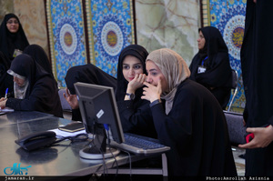 انتخابات ریاست جمهوری و پنجمین دوره‌ی انتخابات شوراهای اسلامی-حرم مطهر امام خمینی(س)
