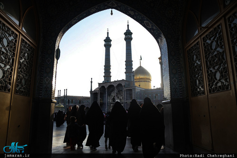 حال و هوای حرم مطهر حضرت معصومه(س) در ایام نوروز 