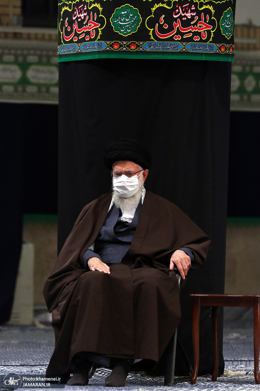 مراسم عزاداری رحلت رسول اکرم(ص) و شهادت امام حسن مجتبی(ع) با حضور رهبر معظم انقلاب