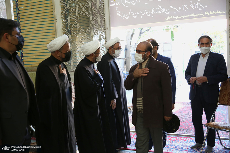 مراسم ختم مرحوم حاج محمد کمساری در قم -1