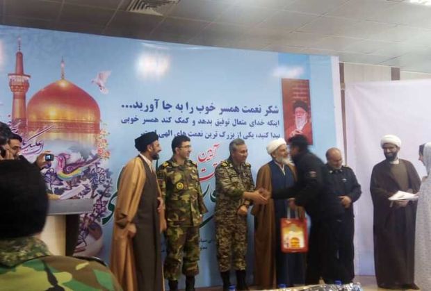 نخستین همایش زوجهای آسمانی پدافند هوایی ارتش در مشهد برگزار شد