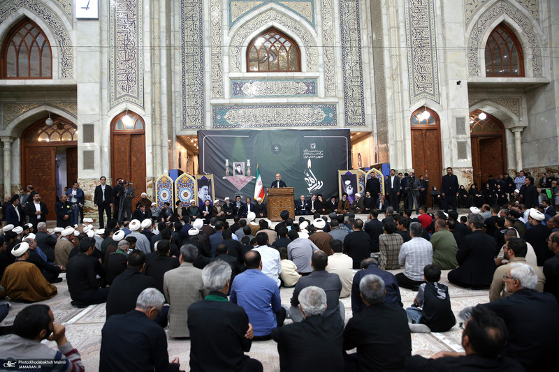 مراسم شب سالگرد ارتحال حضرت امام خمینی (س) با حضور رئیس جمهور -2