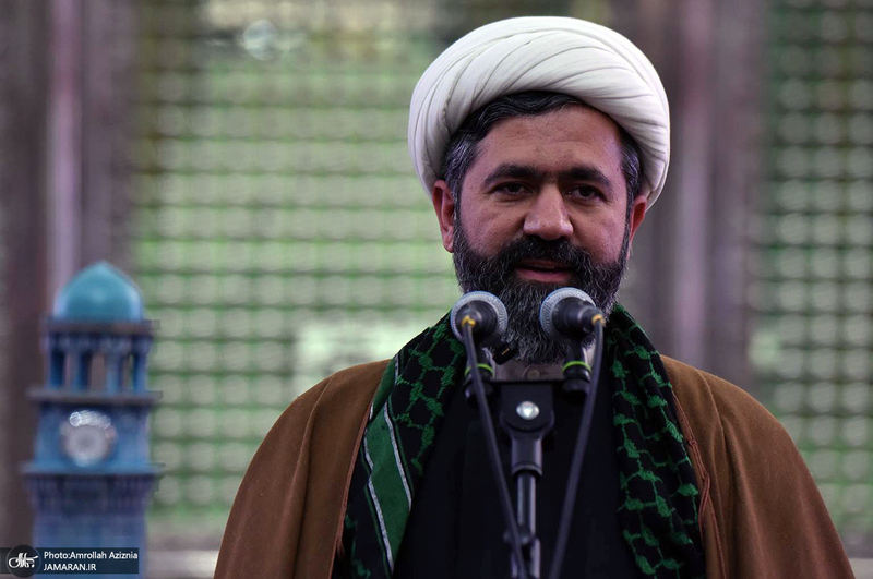 آئین هم عهدی بانوان مراکز تعالی طرح شهید آرمان علی وردی در حرم امام خمینی