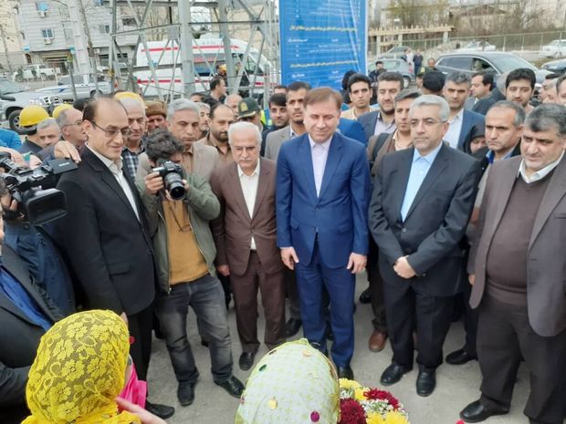 ۱۰ پروژه ملی و زیر بنایی با حضور وزیر نیرو در گیلان  بهره برداری شد