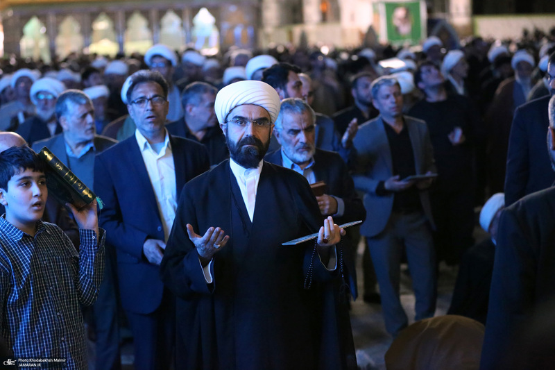 احیای شب نوزدهم ماه رمضان در حرم مطهر امام خمینی (س)