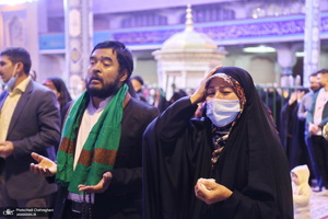 مراسم آغاز  سال 1401 در حرم کریمه اهل بیت (ع)‎