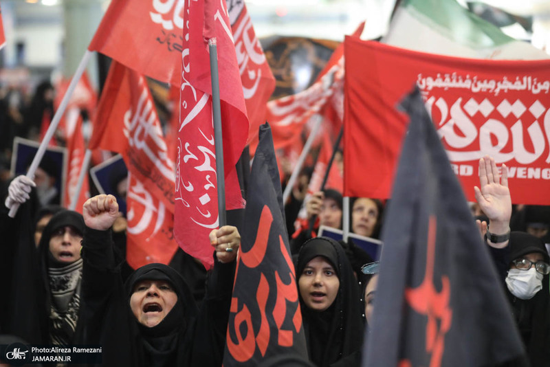 مراسم چهلمین روز تدفین رهبر شهید-1