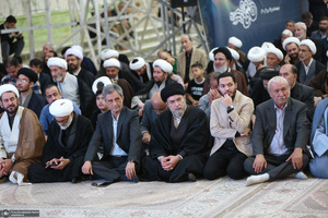 مراسم تحویل سال نو در حرم مطهر امام خمینی (س)