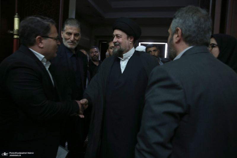 دیدار مدیران و کارکنان نهاد کتابخانه‌های عمومی کشور با سید حسن خمینی