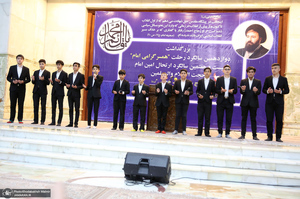 مراسم دوازدهمین سالگرد رحلت همسر گرامی امام و بیست و هفتمین سالگرد ارتحال سید احمد خمینی (ره)