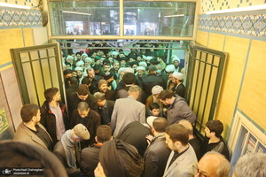 بزرگداشت همسر شهید آیت الله حکیم در قم