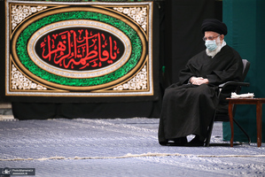 عزاداری شام شهادت حضرت زهرا (س) در حسینیه امام خمینی